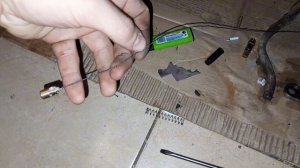 трос механического подсоса для скутера