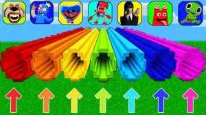 ВЫБЕРИ НОВЫЕ ТУННЕЛИ УЭНСДЕЙ АДДАМС ХАГГИ ВАГГИ БАН БАН СИНИЙ РАДУЖНЫЙ ДРУГ В МАЙНКРАФТ