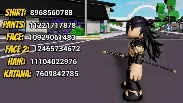 5 Dark Samurai Outfit Ideas W/ CODES In Brookhaven - Roblox смотреть онлайн
