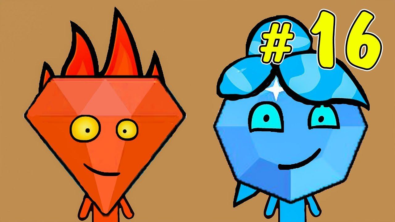 ОГОНЬ и ВОДА. Приключения в хрустальном храме #2. Развлекательное видео для детей на Игрули TV