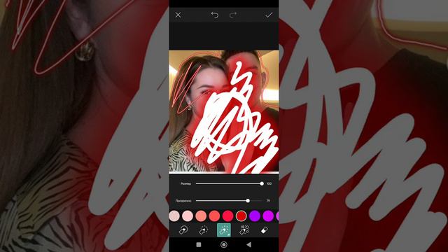 третья часть по рубрики как сделать обводку на в приложении PicsArt и PS touch смотреть онлайн