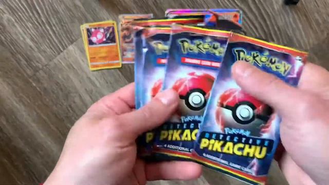 Opening Pokémon Detective Pikachu Charizard-GX Case File!!! Открываем Покемон Бустеры!!! смотреть онлайн