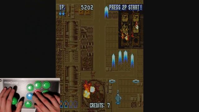 Sonic wings Special (Sega Saturn) with the HSS Virtua Stick смотреть онлайн