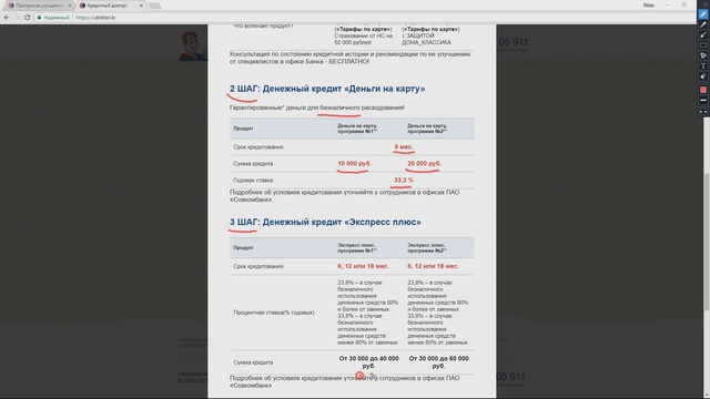 Как получить кредит с плохой кредитной историей и как ее исправить. Кредитный доктор от СОВКОМБАНКА