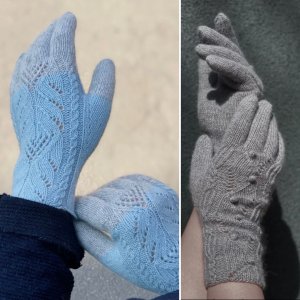 Как вязать перчатки?