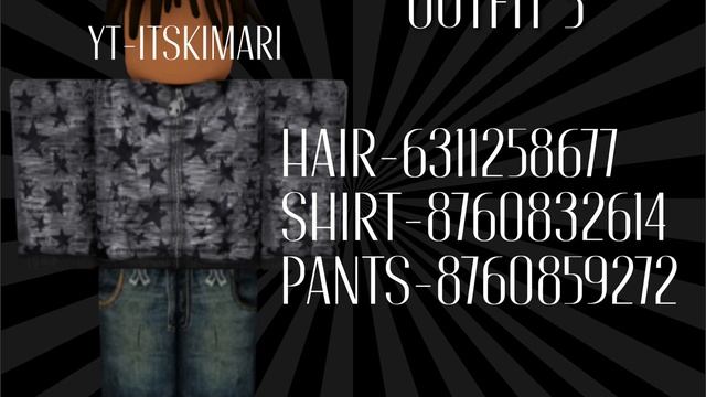 *ROBLOX BOY Y2K OUTFIT CODES* Bloxburg смотреть онлайн