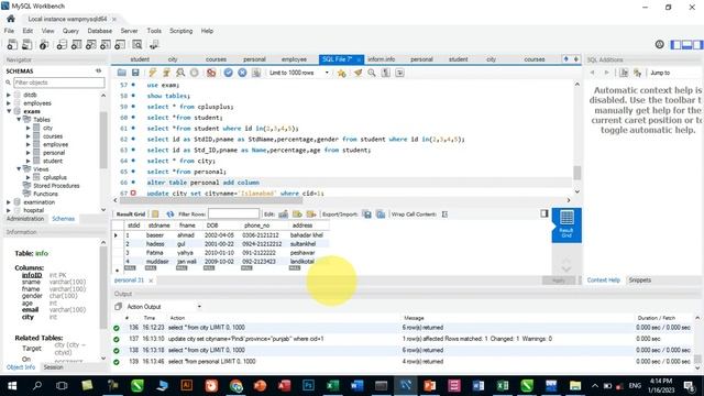 11-Lecture| Update Statement in MySQL