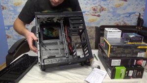 Обзор Корпуса Zalman Z3 Plus +сборка intel 9600k+GTX1060