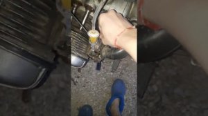 Холостой ход у мотоцикла Урал
