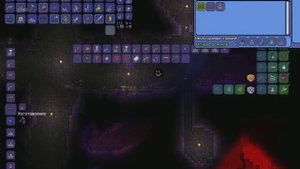 искусственный алтарь демонов в террарии с модами /alchemist npc mod