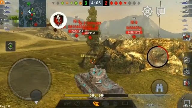 WoT blitz . E75 gameplay by __Python__ . 6k damage and 5 kills смотреть онлайн