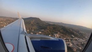 British Airways Airbus A320-200neo G-TTNJ Landing at Rhodes Diagoras International Airport Runway 2