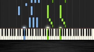 Miley Cyrus - Wrecking Ball - Piano Tutorial by PlutaX - Synthesia