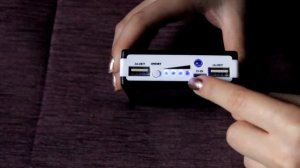 Power Bank 20000 mAh на солнечных батареях - внешний аккумулятор для телефона