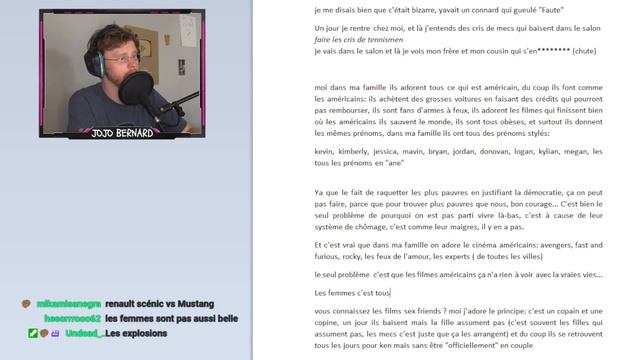 Jojo Bernard - Sketch écrit par les abonnés смотреть онлайн