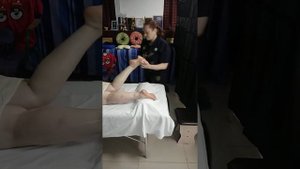 Массаж стоп при шпоре !