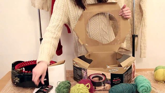 Вязальная машина Addi Express - Распаковка! смотреть онлайн