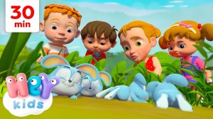 Les Petits Lapins ! | Chansons pour Enfants | HeyKids Français | Chanson de Lapin