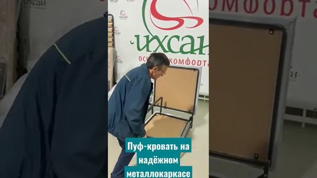 Пуф-кровать Баха.