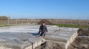 Ж.Б. монолитная плита пола по грунту