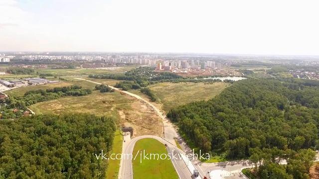 м. Коммунарка, Сосенское, АДЦ, ЖК Москвичка, река Варварка, Ивановский пруд, ЖК Бунинские луга