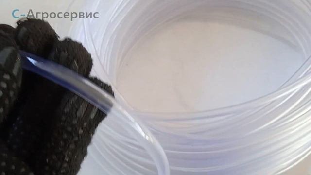 Шланг пищевой D-8х1 из ПВХ без армировки