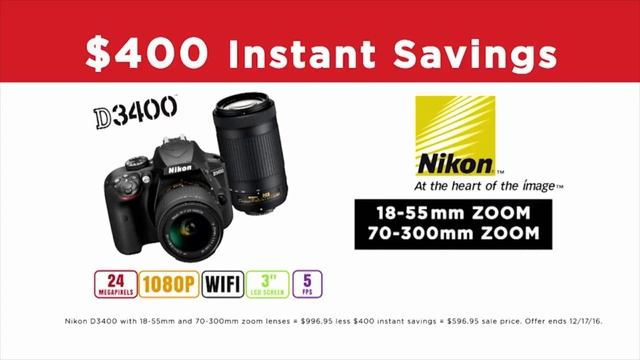 Turn Moments into Memories This Holiday Season at Samy's Camera - Nikon D3400 смотреть онлайн