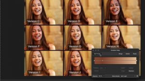 FREE pack of 11 SKIN Gradient map presets for Affinity Photo