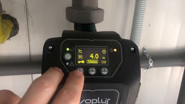 Cum selectezi curba si modul de functionare la pompele DAB EVOPLUS, meniu setare, deblocare, acces