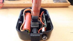 Переделка шуруповёрта HITACHI DS12 под Li-ion от ноутбука
