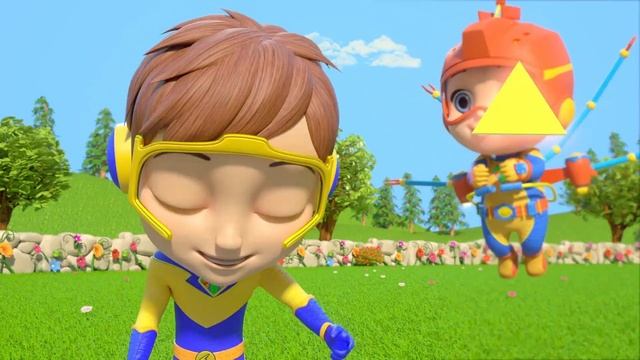 Meet The Tritans+ Shapes Game, Kids Songs & Nursery Rhymes - Little Tritans смотреть онлайн