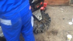 Установка клатча на Гризли