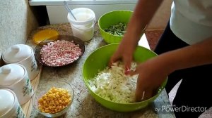 Салат со свежей капустой /лёгкий, но очень вкусный салат