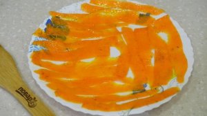 Морковные чипсы