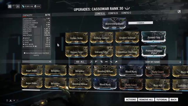 Warframe Cassowar - 100% Status Build (1 forma) смотреть онлайн