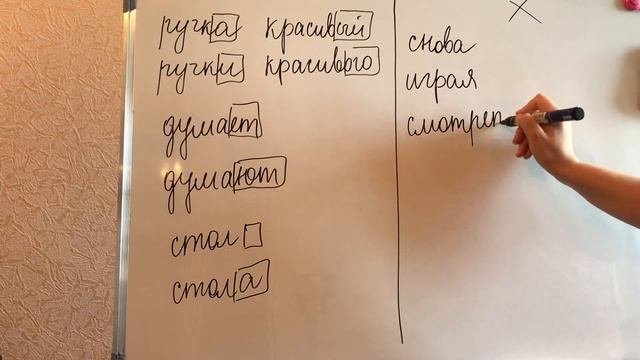 Окончание в русском языке/ Для чего служит окончание ?
