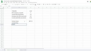 How to value a stock like Benjamin Graham using Graham's Valuation Formula (Step-by-step Tutorial)