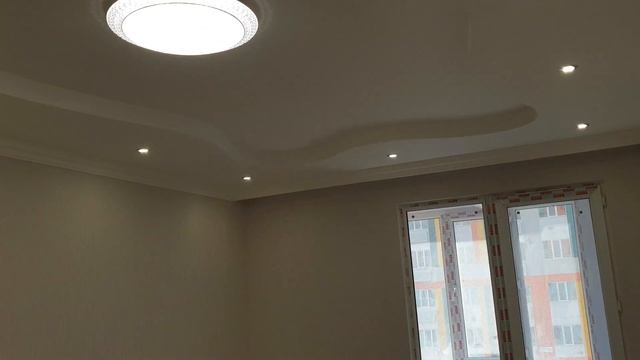 Квартира с арками и необычным потолком. Ремонт квартиры в Алматы
