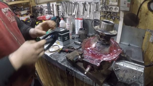 Замена ремонт шкворней на подшипники УАЗ. смотреть онлайн