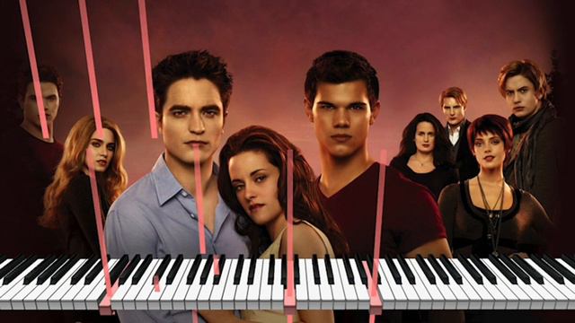 The Twilight Saga - Love, Death Birth By Carter Burwell Piano Tutorial смотреть онлайн