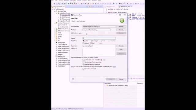 Minecraft Modding Tutorials 1 11 Main Class and Proxies смотреть онлайн