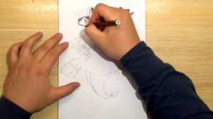 КАК НАРИСОВАТЬ ЗМЕЯ ГОРЫНЫЧА. How to draw dragon with 3 heads