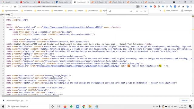 How to add h1 tag for image or logo in your website - seo tutorial 2021 - Digital Rakesh смотреть онлайн
