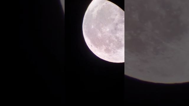 Луна в телескоп Sky-watcher BK 909AZ3 + Galaxy S9+ смотреть онлайн