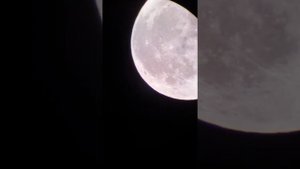 Луна в телескоп Sky-watcher BK 909AZ3 + Galaxy S9+