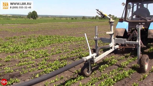 Орошение полей дождевальными машинами. Как это работает?