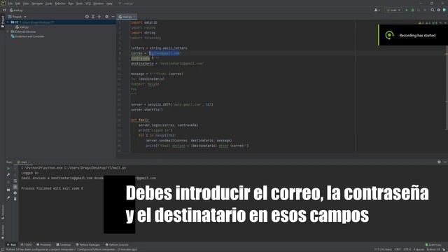 Script de Email Spammer hecho en Python | DragonFire смотреть онлайн