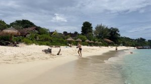 Long Beach октябрь 2023 самый лучший пляж в провинции Краби Тайланд