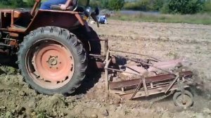 самодельная картофелекопалка