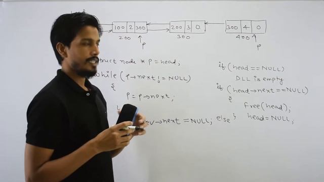 Deletion from doubly linked list (from beginning,end,specific position) | Data Structures